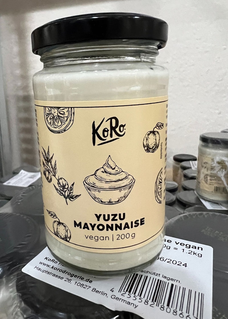 Mayonnaise vegan à la truffe 200 g Sans oeuf Sans lactose KoRo France
